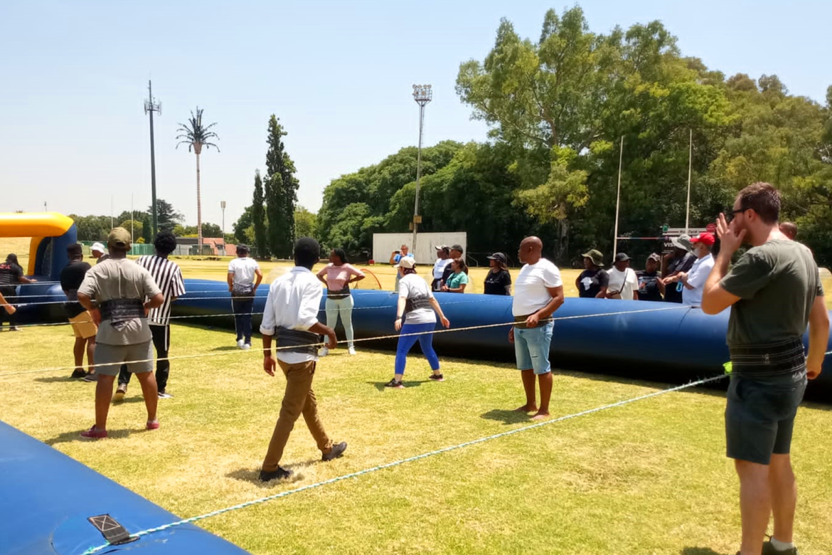 Human Foosball